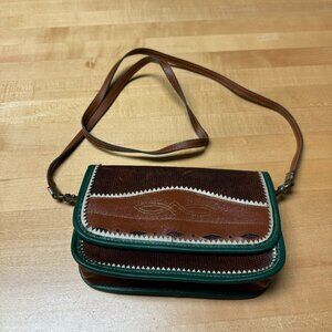 Raquel Woolf Crossbody Bag EUC